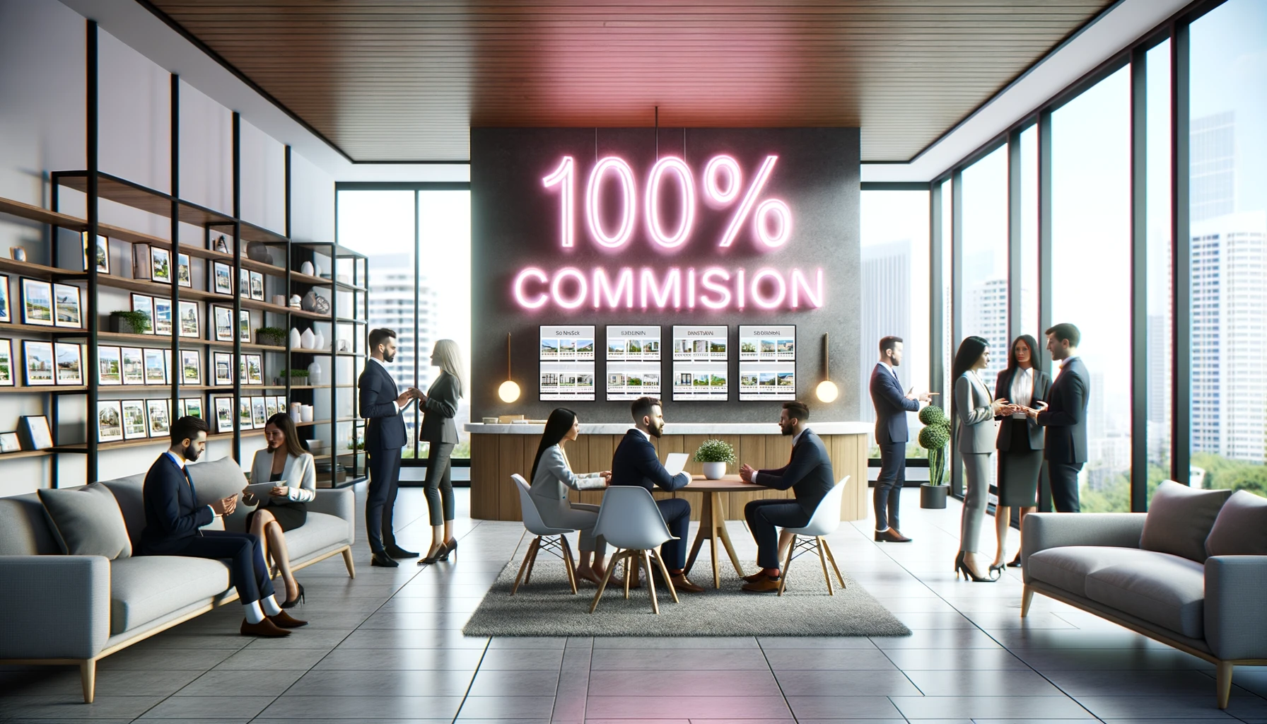 100% Commission Real Estate Model with Houstir Inc.