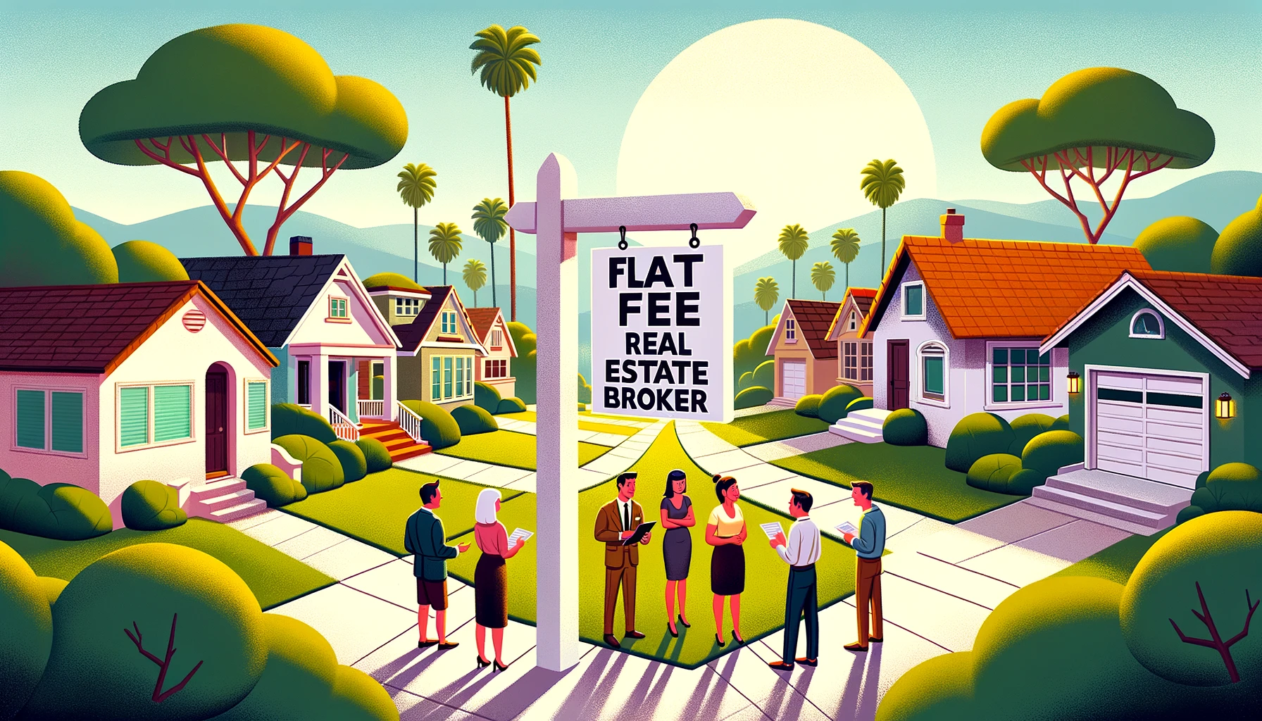 Flat Fee Real Estate Broker in California