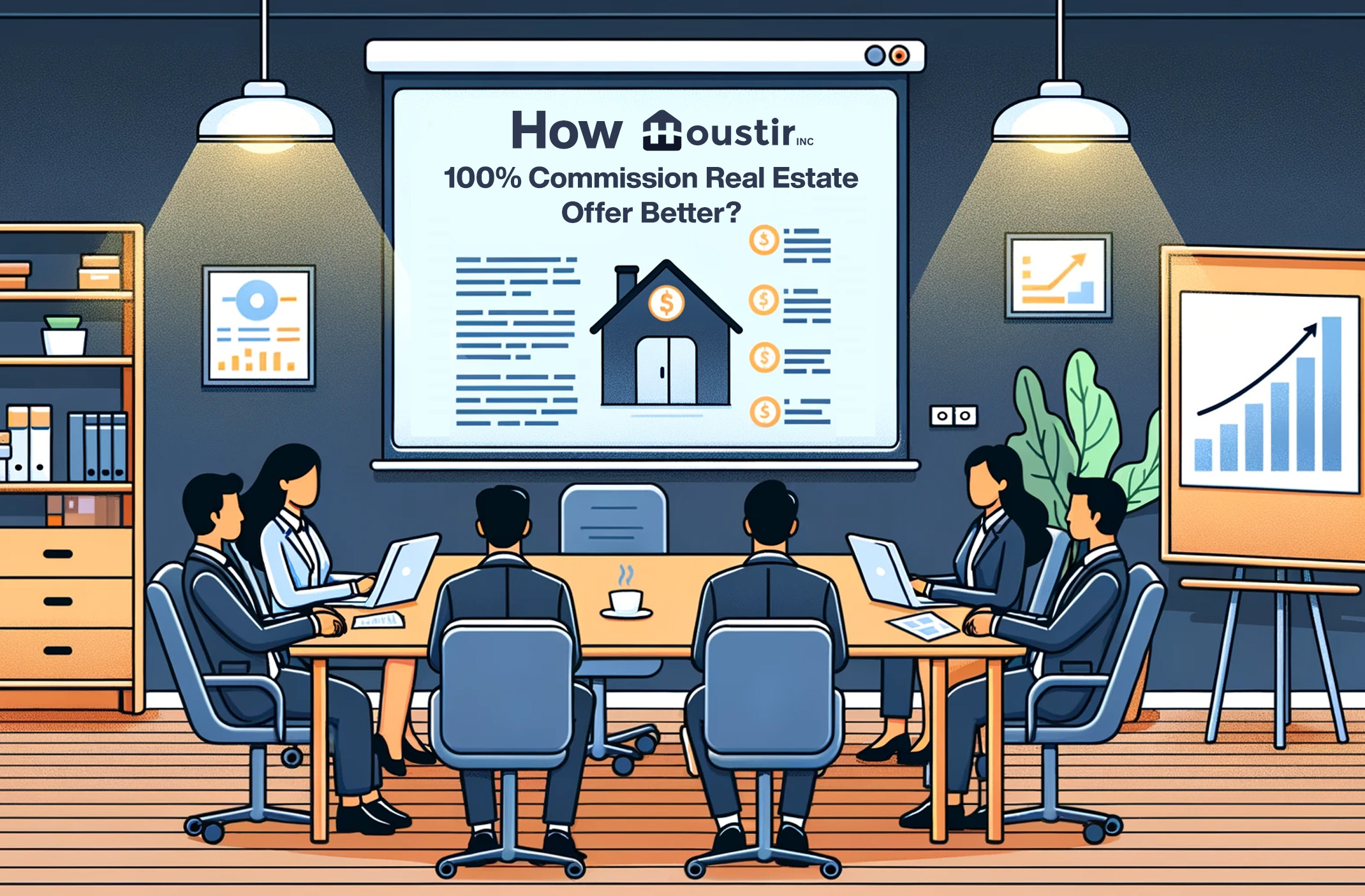 How is Houstir's 100% Commission Real Estate Offer Better?