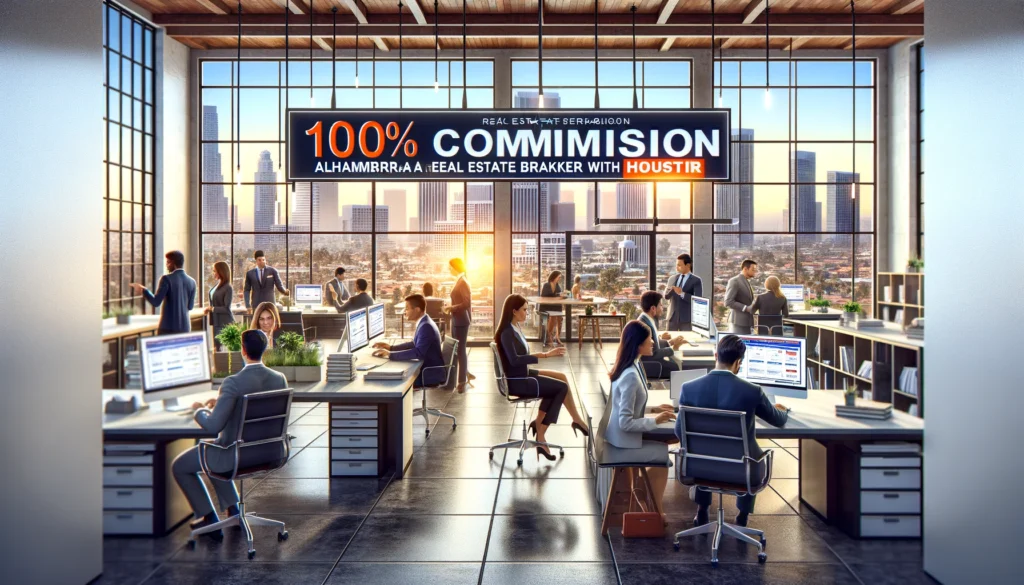 100% Commission Alhambra Real Estate Broker With Houstir