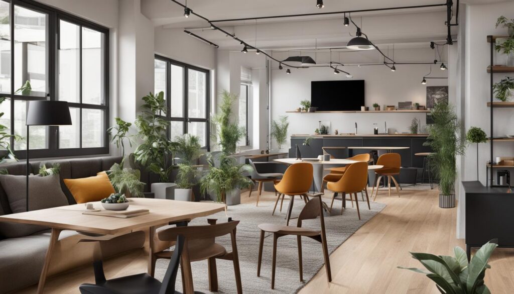 co-living and co-working spaces