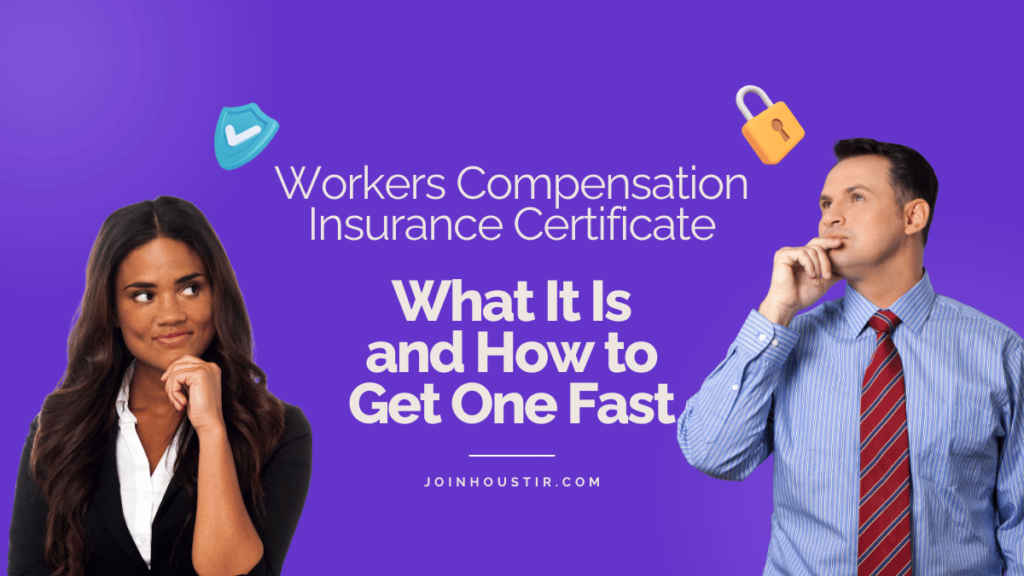 workers compensation insurance certificate